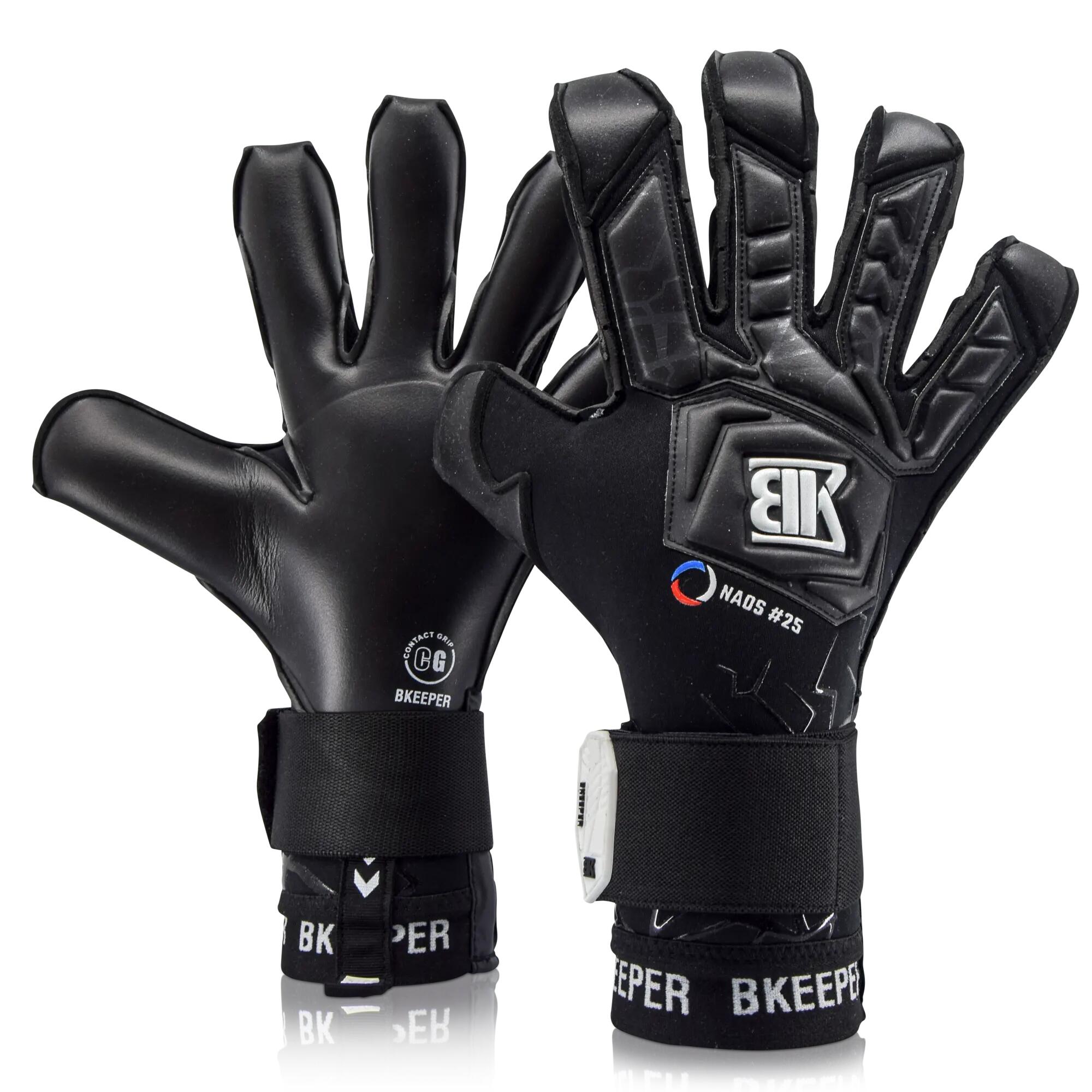 Gants de gardien de but adulte Naos #25 Black 3/8