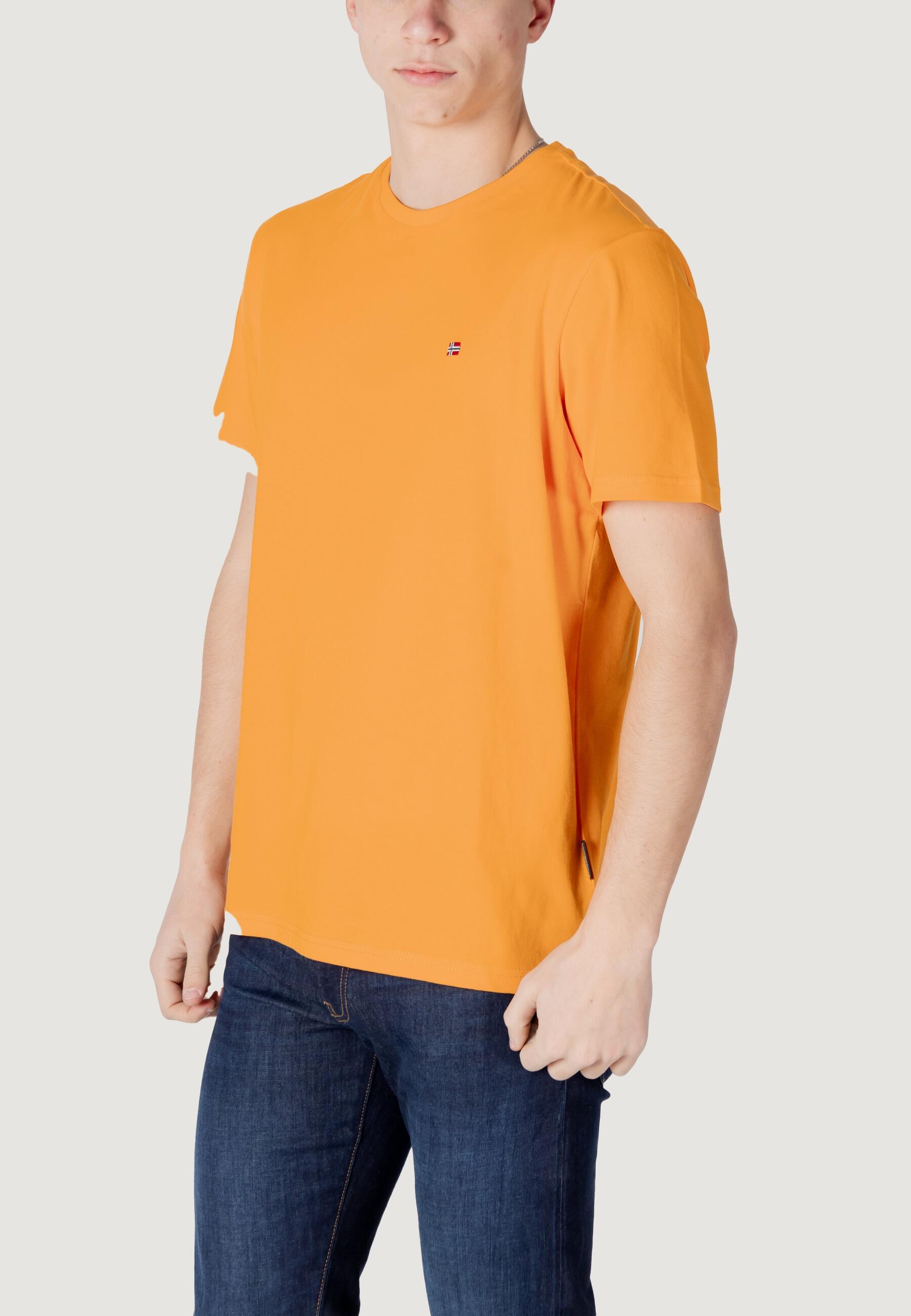 t-shirt crop top SALIS SS SUM HOMME orange 4/4