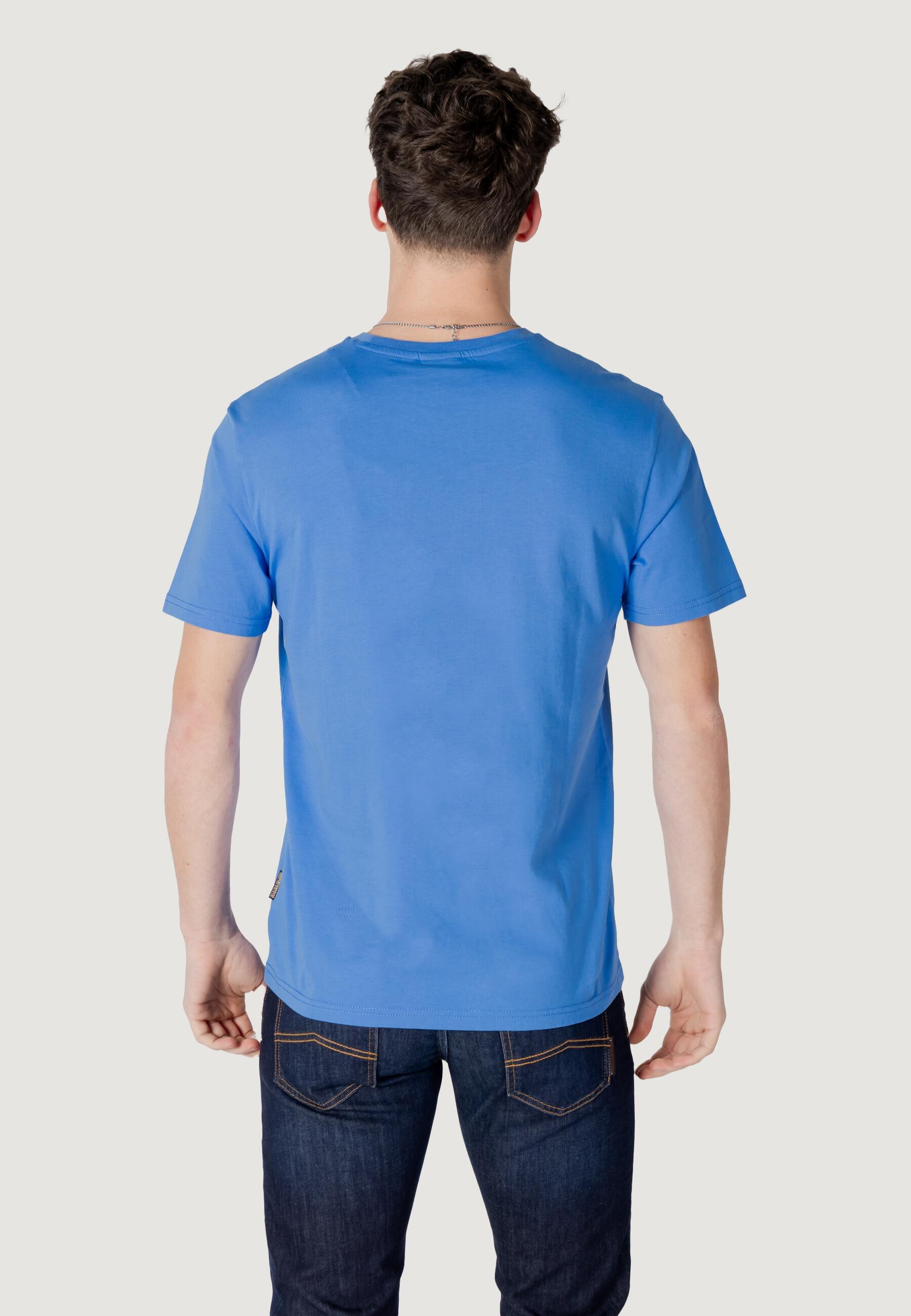 t-shirt crop top SALIS SS SUM HOMME bleu 5/5