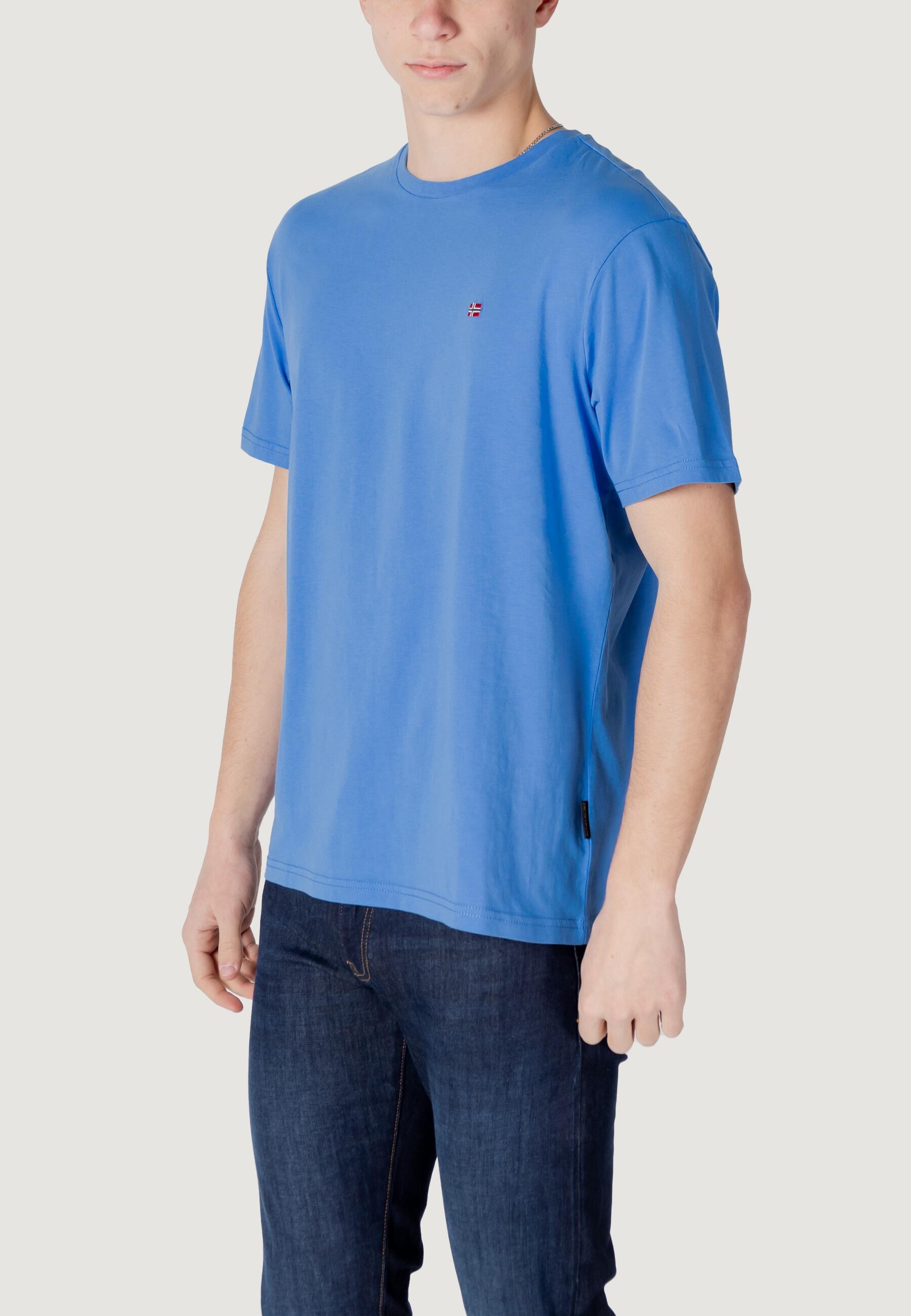t-shirt crop top SALIS SS SUM HOMME bleu 2/5