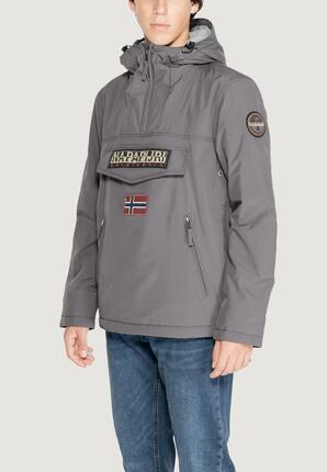 MEN'S Anorak RAINFOREST POCKET 2 dunkelgrau