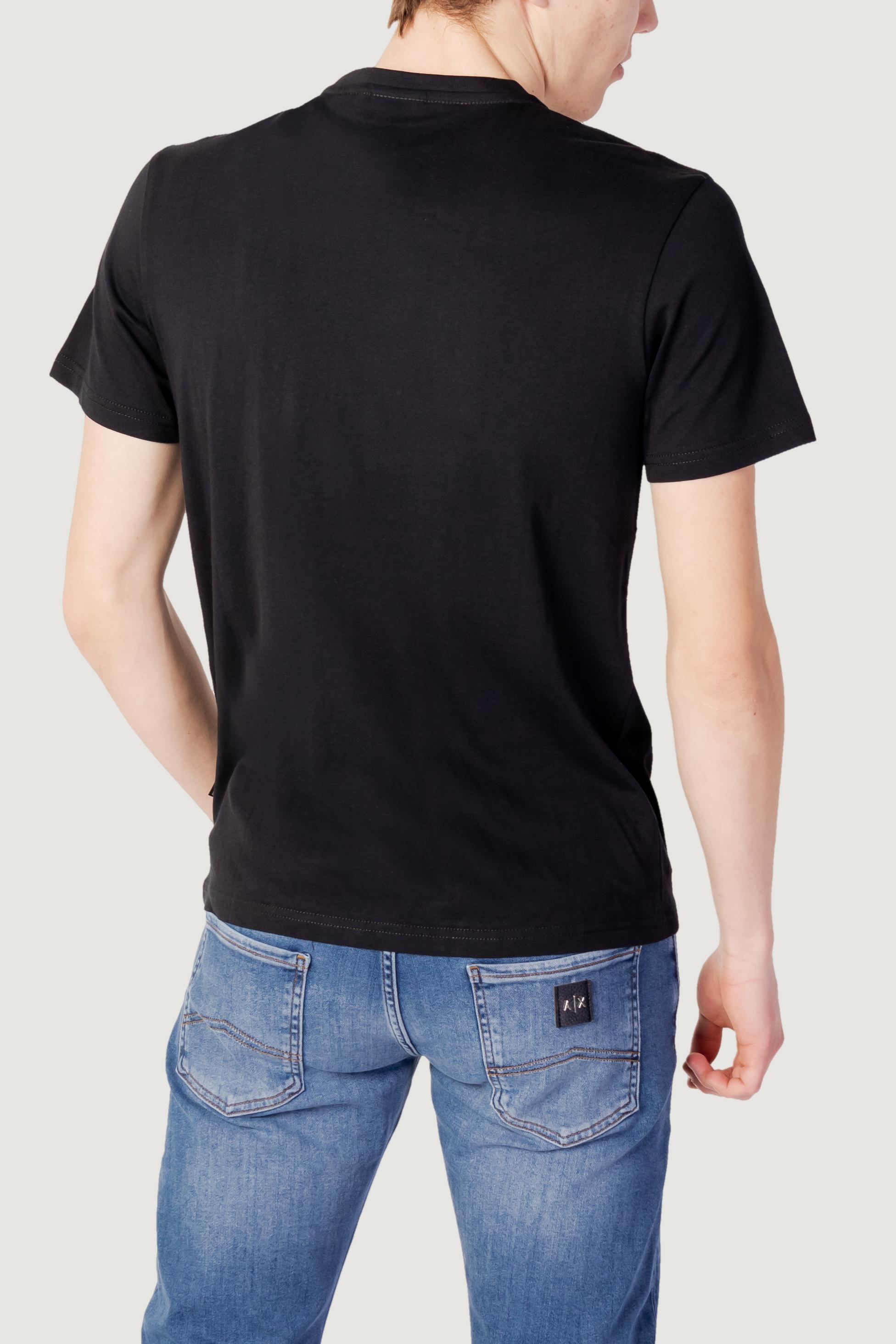 t-shirt crop top SALIS SS SUM HOMME noir 3/6