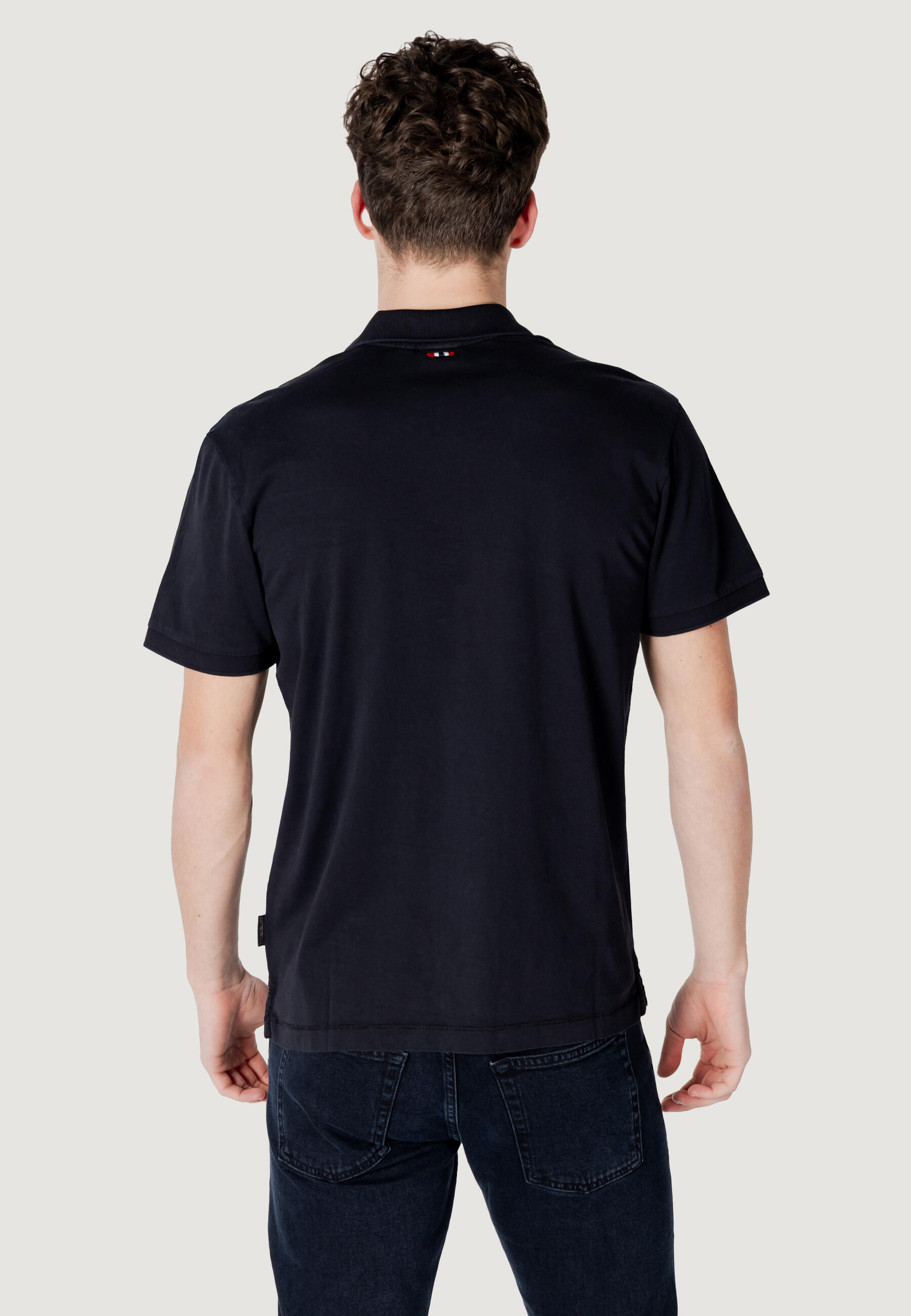 polo manches courtes ELBAS JERSEY HOMME noir 4/4