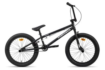 Fabricbike hawks - bmx 20". freestyle. 360° rotor. 9–15 jaar. zwart