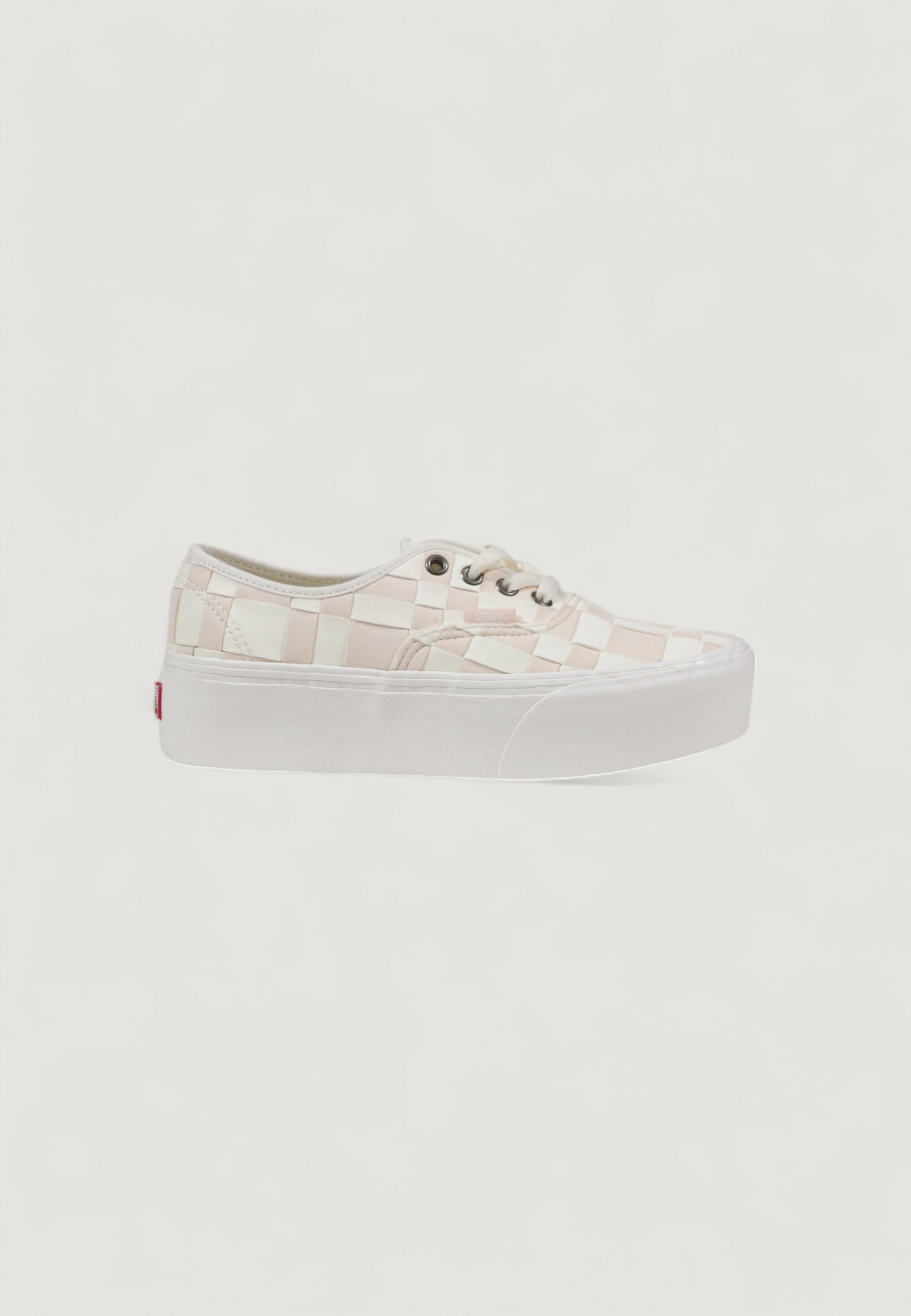 Scarpe Donna UA Authentic Stackform WOVEN CHECK Rosa 1/5