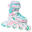 Patins em Linha ajustável 3-em-1 Raven Princess