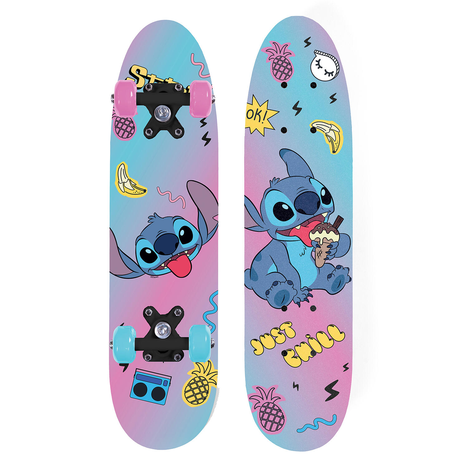 SEVEN Skateboarden 24 inch Disney Stitch