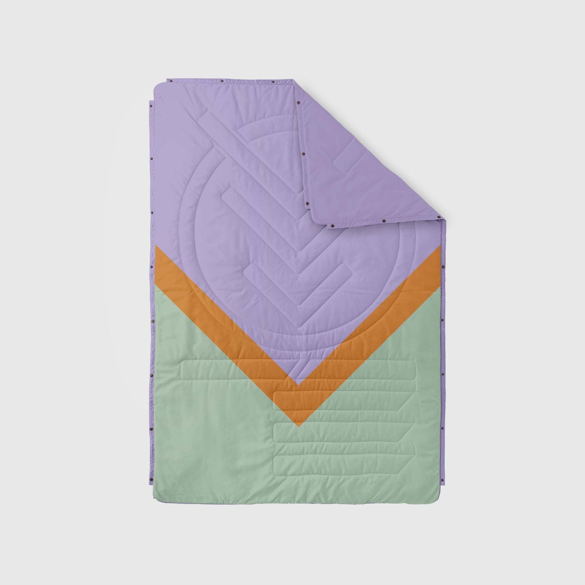 VOITED Ripstop deken Spring Break / Digital lavender