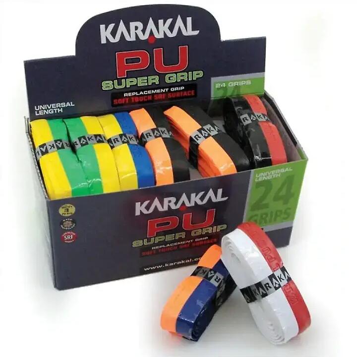 Karakal Racket Grip - PU Super Duo - Replacement - Super Absorbent - Box of 24