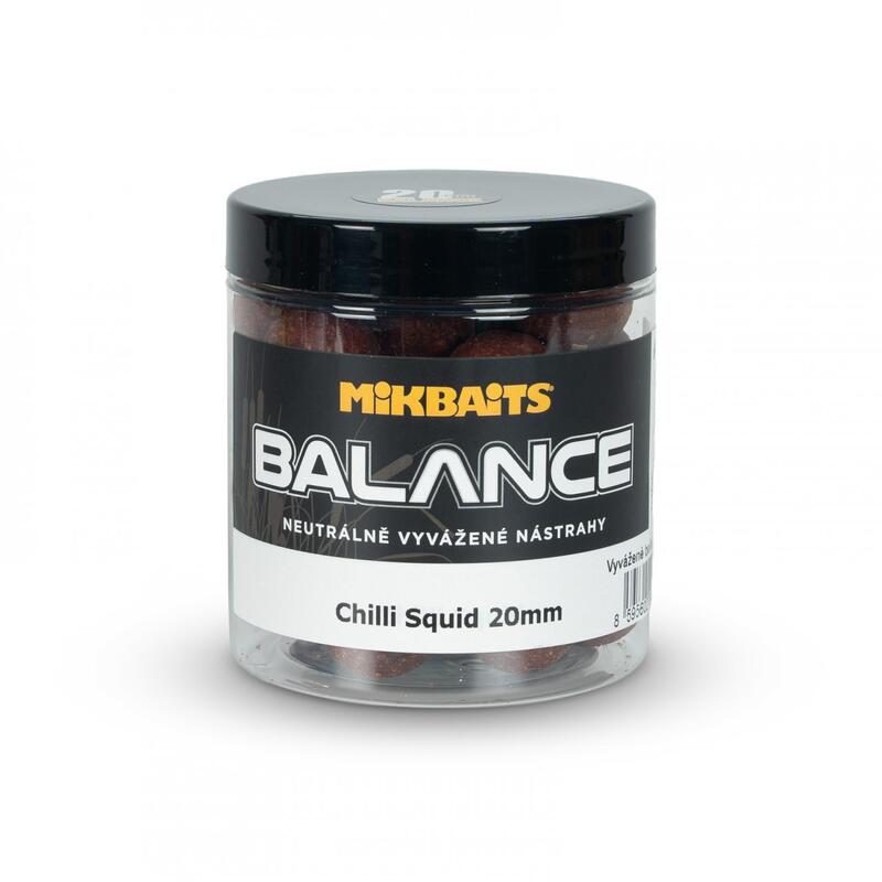 Kulki Zbalansowane Mikbaits Spiceman Boilies Balance 250Ml - Chili/Squid 20Mm