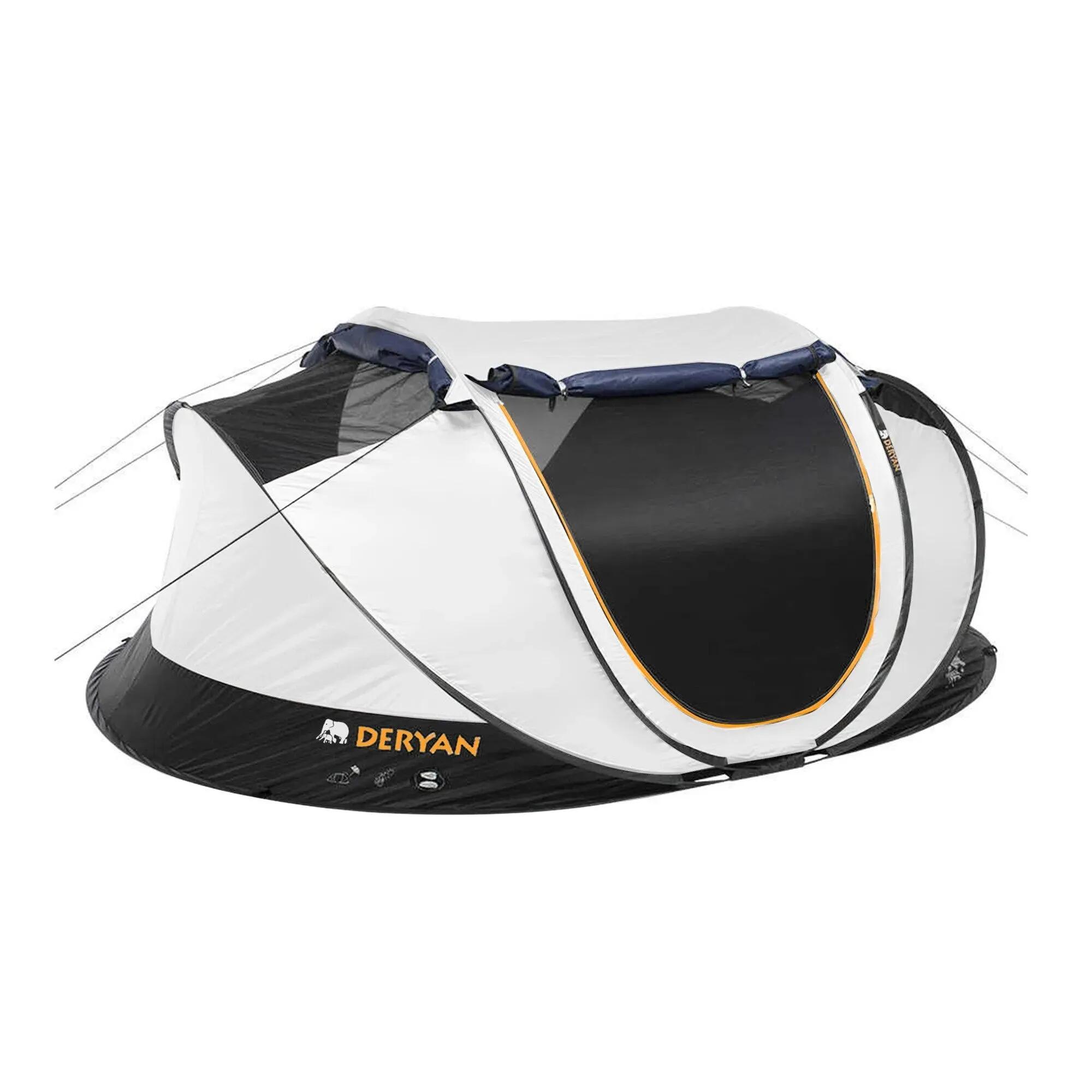 Namiot Deryan Cocoon Pop-Up Luksus 2 Osoby UV 50+ 2 Sek. Kremowy 2/7