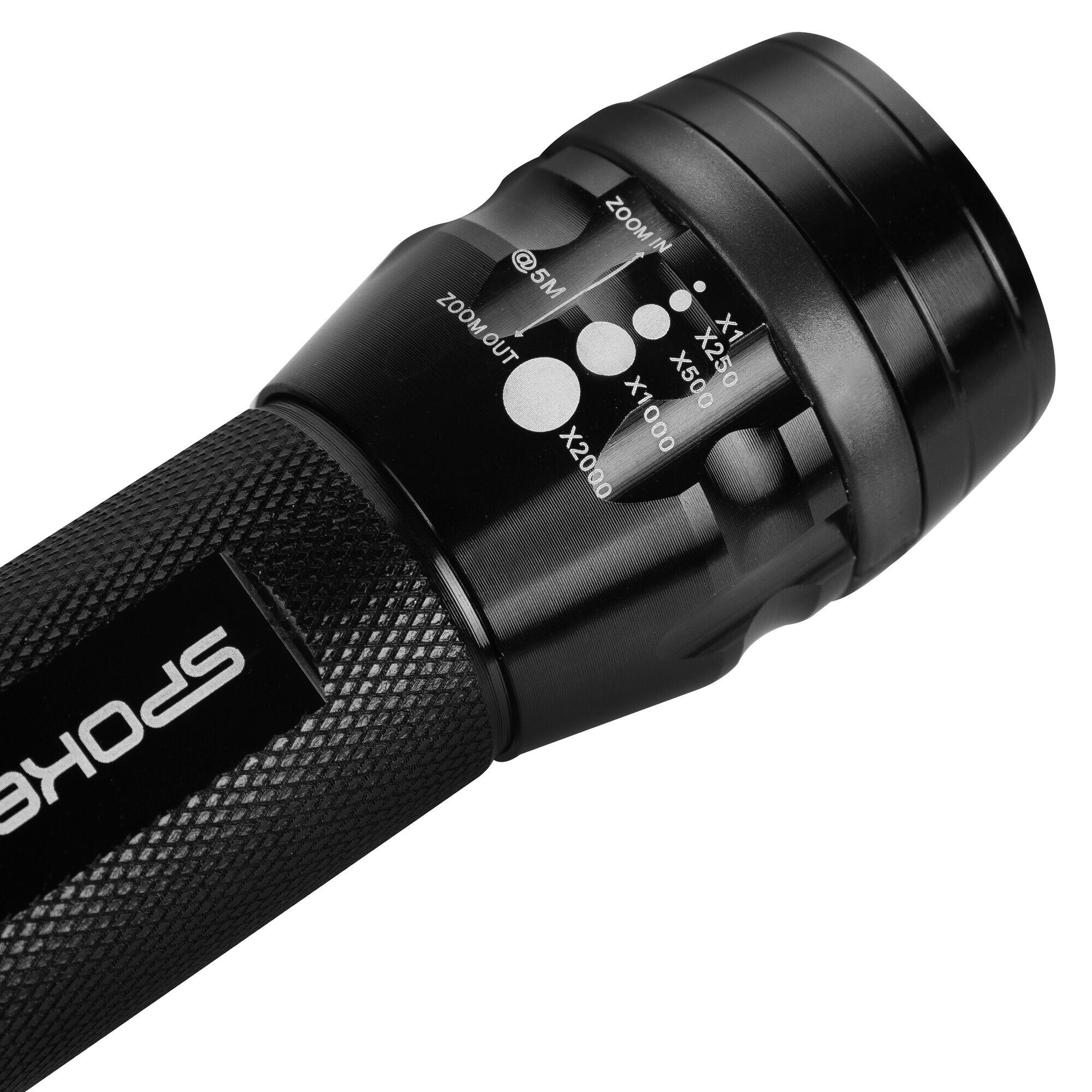 Conjunto de navaja de bolsillo y linterna LED Spokey Zoom 5/7