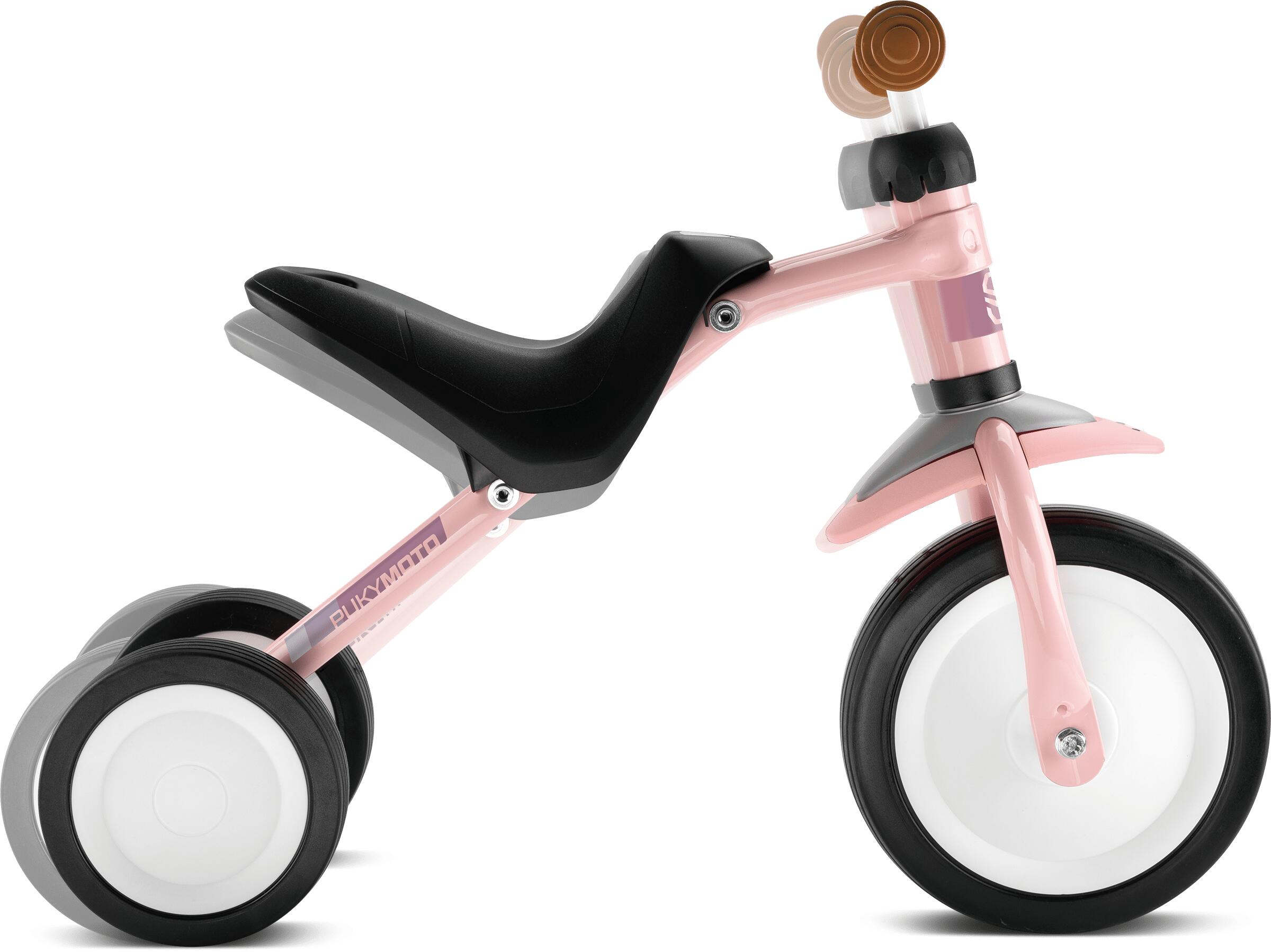 PUKYMOTO - My First PUKY Retro Roze Loopfiets 4/5