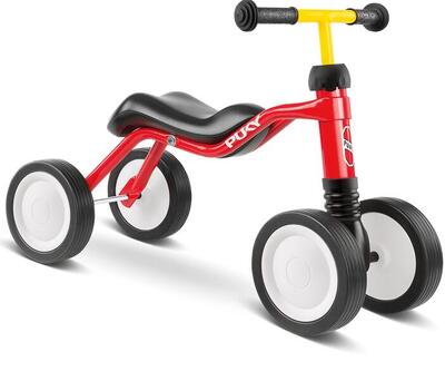 Puky "wutsch" loopfiets voor kinderen af 1,5 jaar in rood