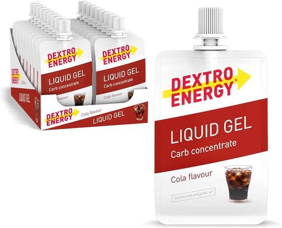 Liquid Gel Cola + Koffein, 18x60ml, High Carb Energy Gel