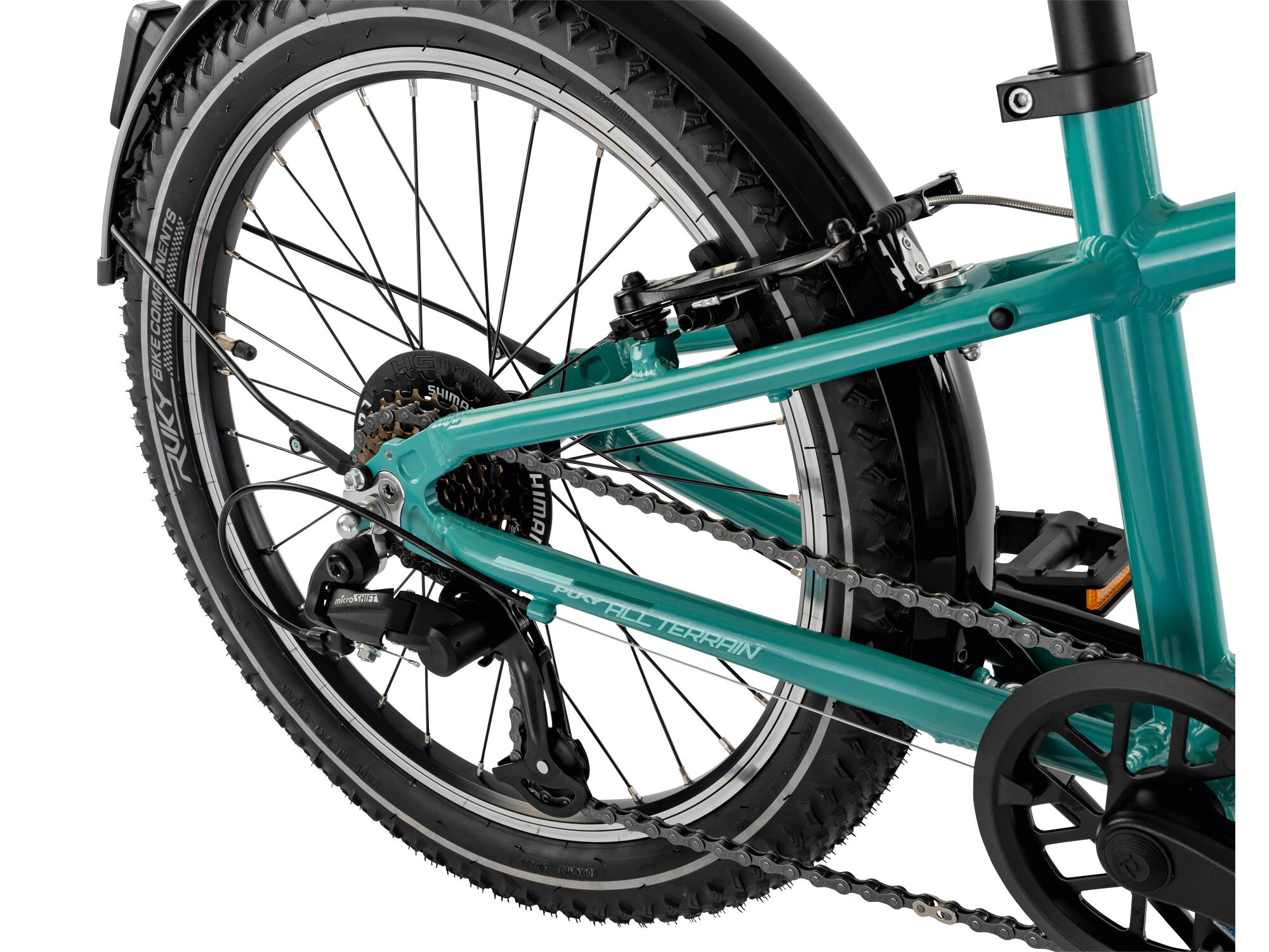 PUKY CYKE 26-8 ACTIVE - turquoise 5/5