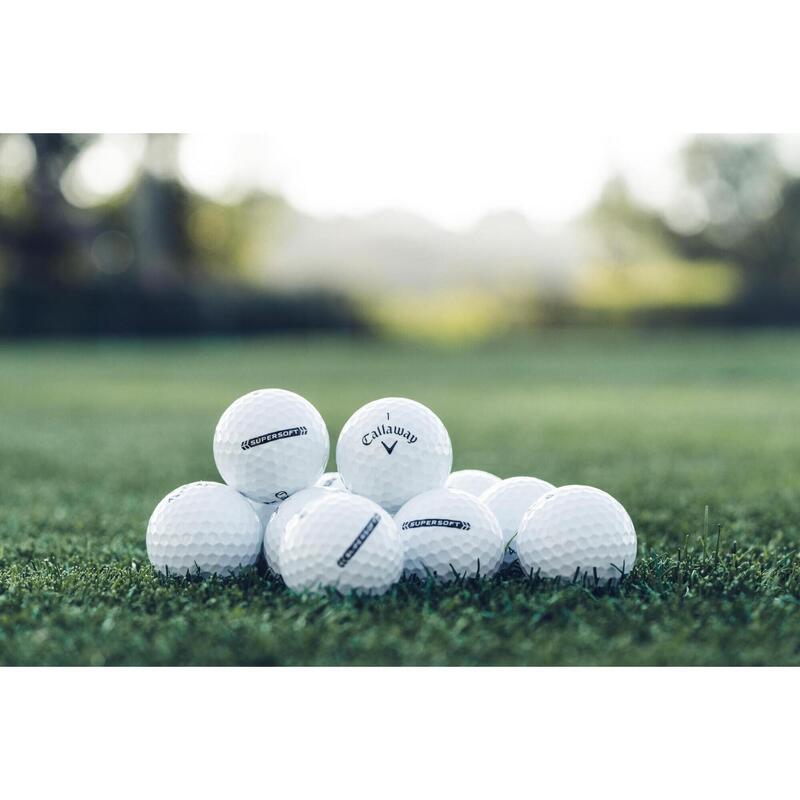 Balles de Golf Callaway Supersoft Blanc x12