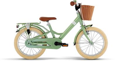 Puky kinderfiets 16" youke in retro groen