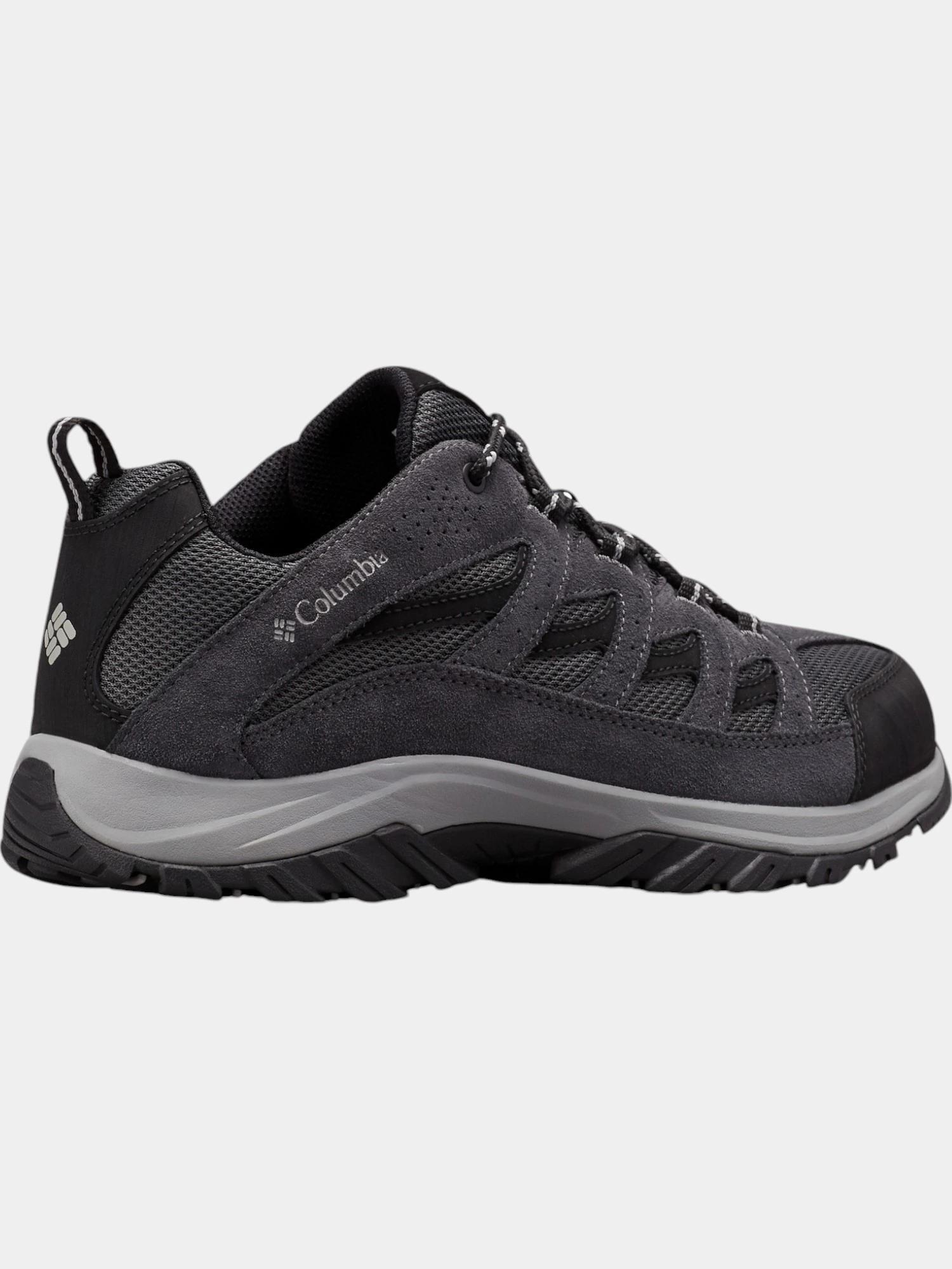 Sapatos de caminhada Columbia Crestwood Low impermeáveis pretos 4/7