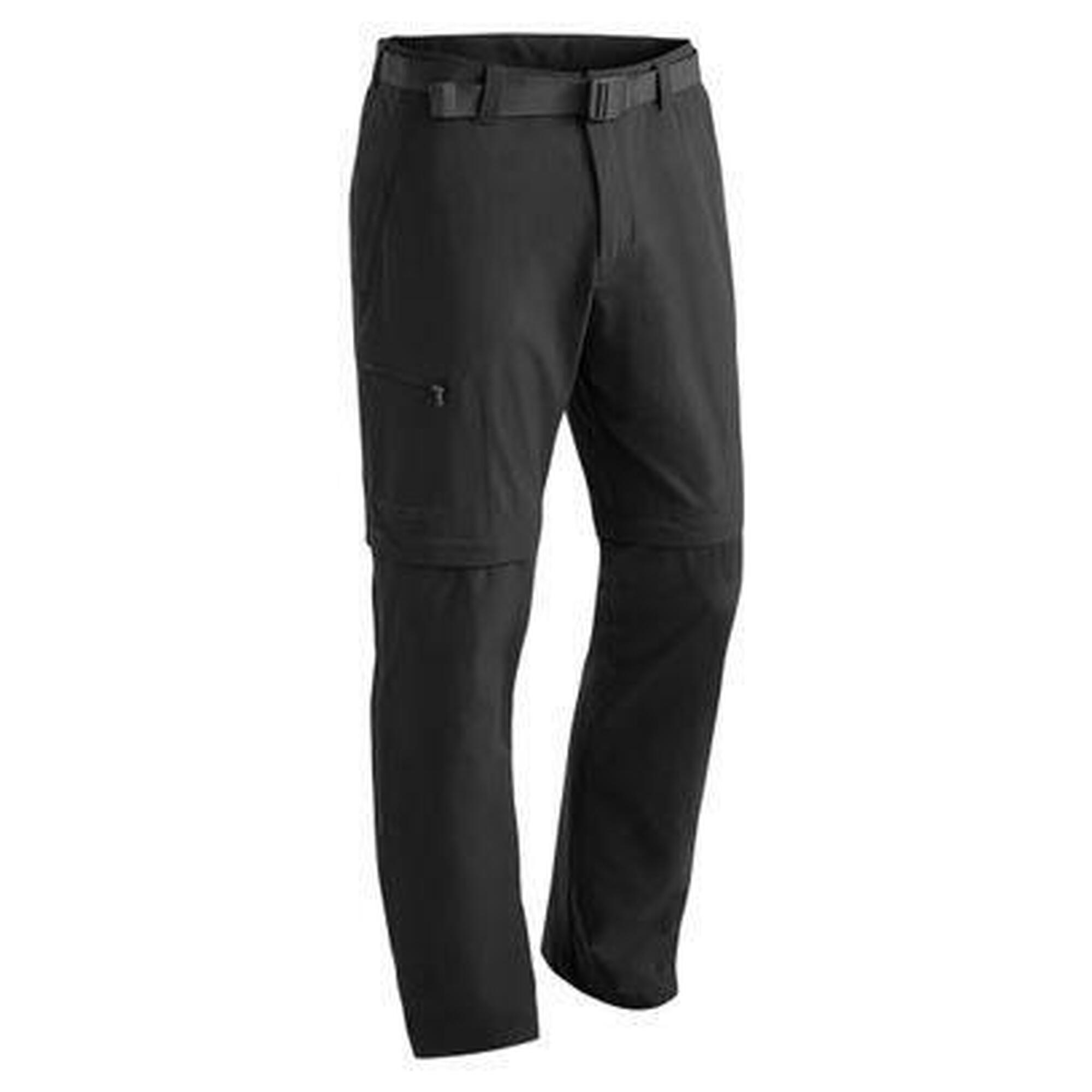Maier Sports - Pantalon Convertible Homme Maier Sports Tajo Noir - Court - Pantalons - Gris|noir - 25 - Decathlon