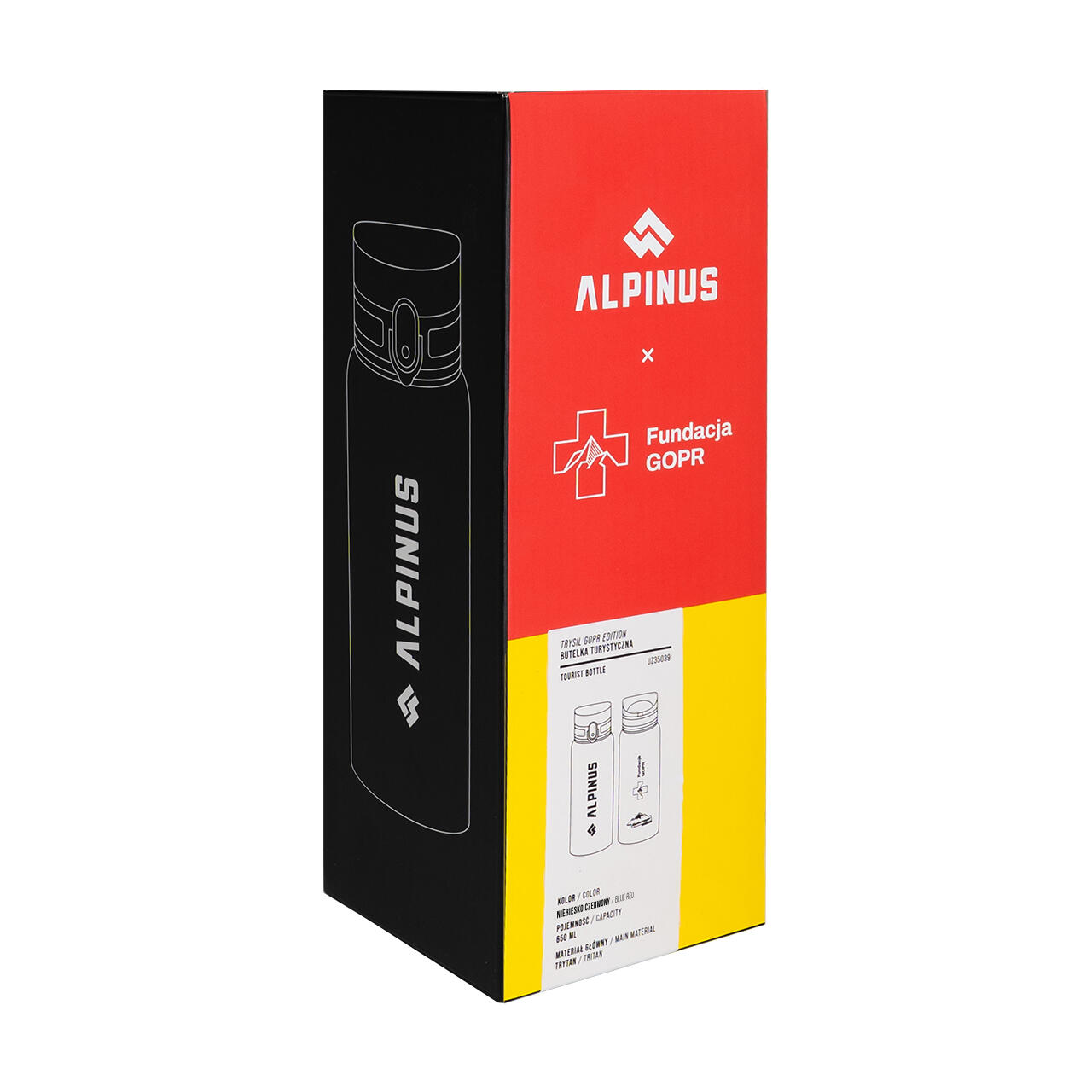 Butelka trytanowa Alpinus Trysil GOPR Edition 650 ml 6/7