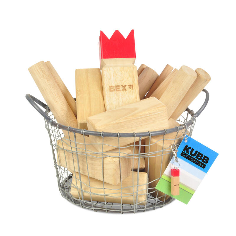 Gra plenerowa Original Kubb Red King