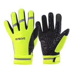 GANTS VISIO Gants vélo fluos / réfléchissants - L - Jaune