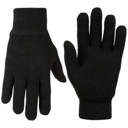 GLOVES Gants avec doublure chaude - M - Noir