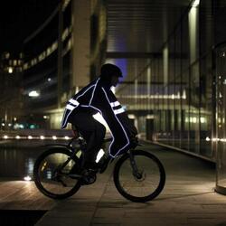 RAINCOVER LXL Poncho imperméable + bandes réfléchissantes - L/XL