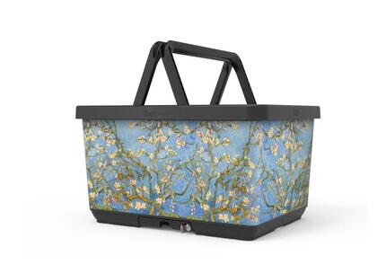 BASKY VAN GOGH Panier porte-bagage pour vélo