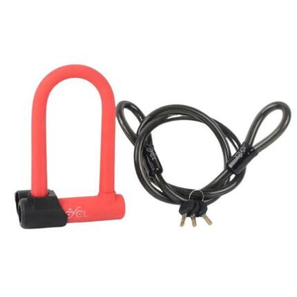 CYCL Antivol U-Lock pour vélo/trottinette - Rouge