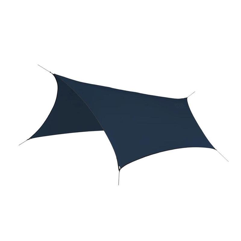PROFLY Tarp pour bivouac et camping - Bleu