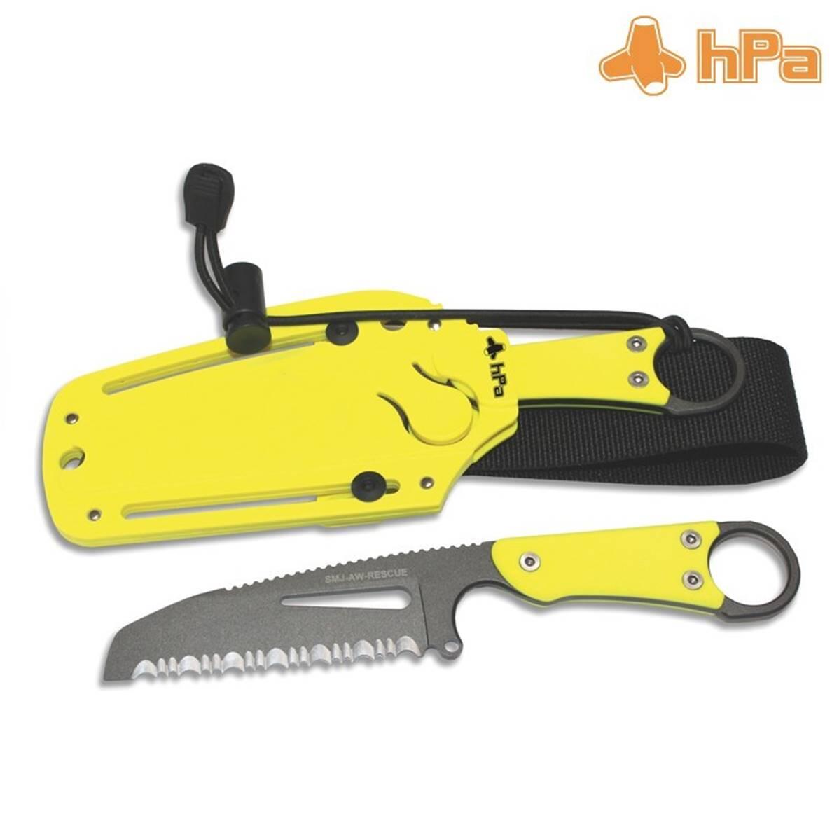 HPA Molle-kompatibles Mehrzweck-Überlebensmesser - Erwachsene - RESCUE