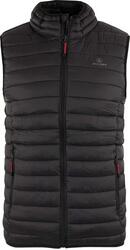 Vest masculin Henry Black M: Fleecevevevest sportif et respirant