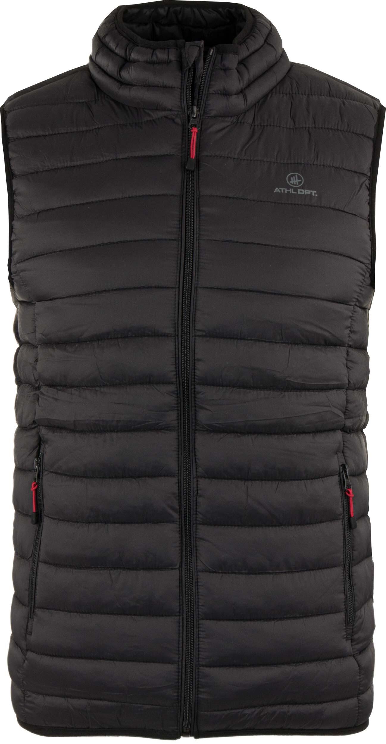 ZONE PERFECT Vesto Men Henry Black M: esportivo e respirável Fleecevest
