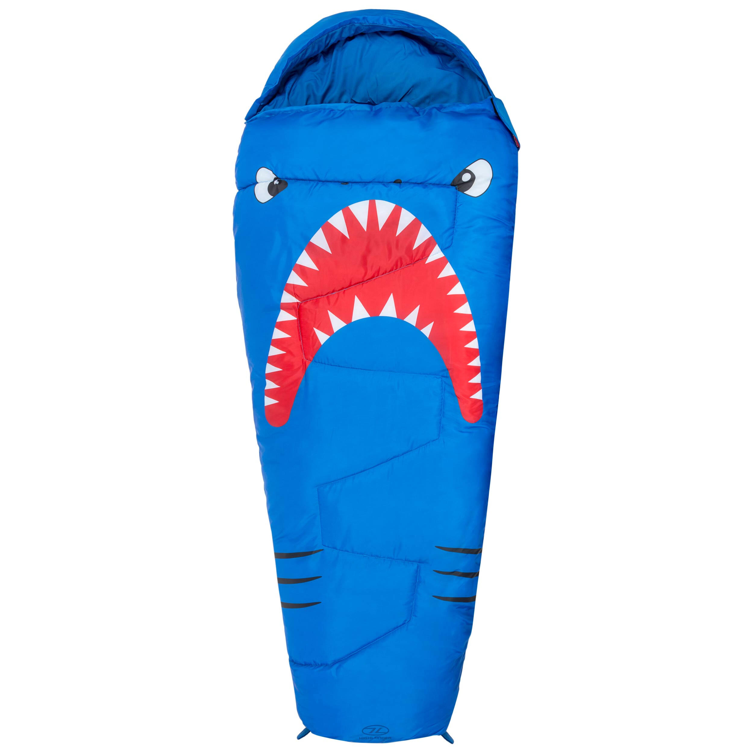 HIGHLANDER Schlafsack für Kinder Highlander Shark Print 15ºC