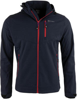 Mckees softshell jas marineblauw m - winddicht & ademend