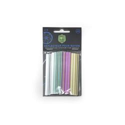 TDRAYON 12 Réflecteurs rayons vélo - Arc-En-Ciel