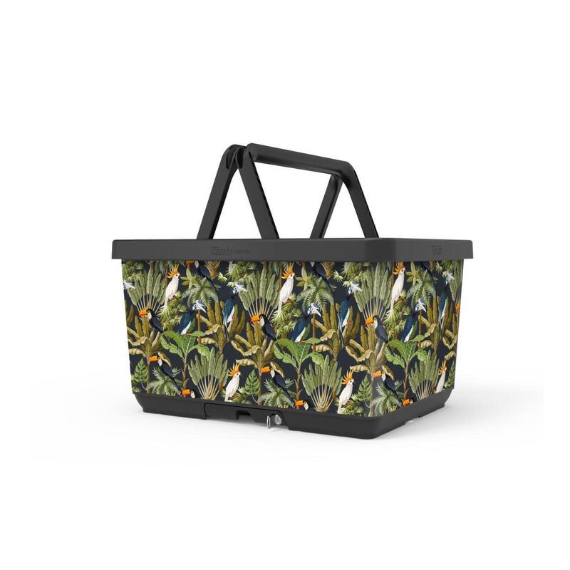 BASKY TOUCAN Panier universel porte-bagage vélo attache rapide et sécurisée