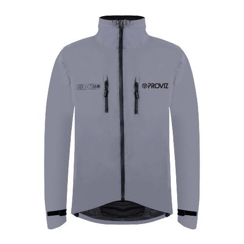 PROVIZ Atmungsaktive und reflektierende technische Jacke ohne Kapuze Proviz commuting