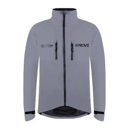Ademende en reflecterende technische jas zonder capuchon Proviz commuting