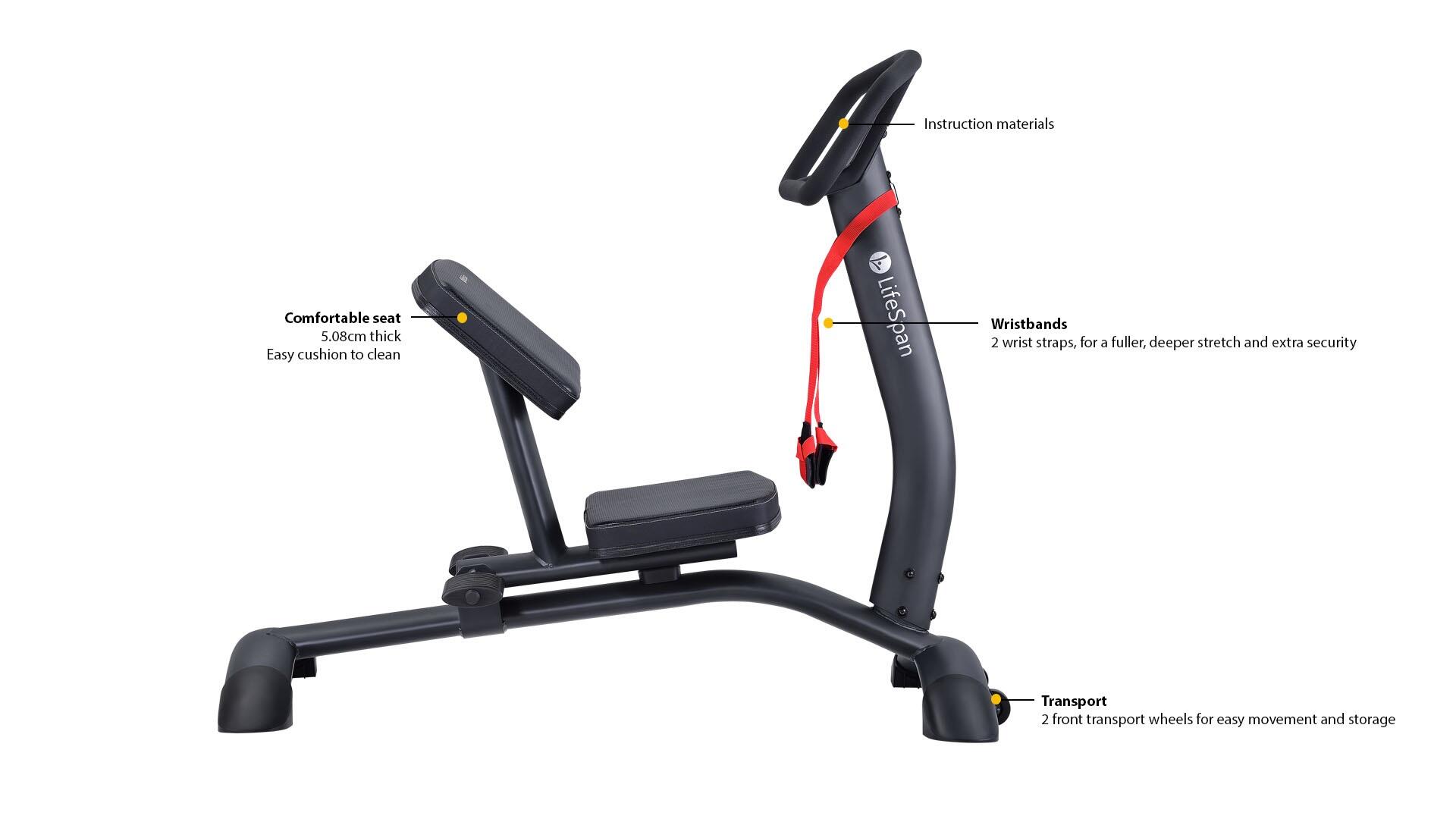 LifeSpan Fitness Bench / Stretching Machine SP1000 Pro Stretchmaster 3/7