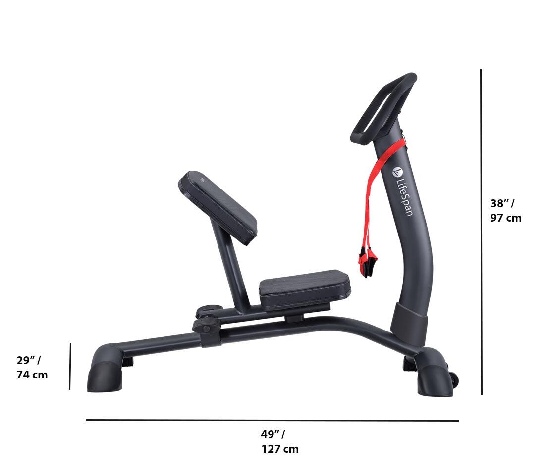 LifeSpan Fitness Bench / Stretching Machine SP1000 Pro Stretchmaster 4/7