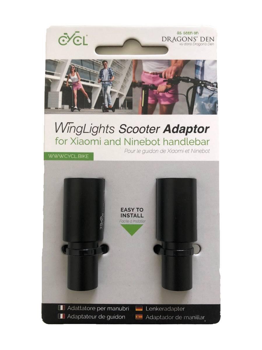 CYCL WINGLIGHTS ADAPT Adaptadores para scooter para indicadores de guiador