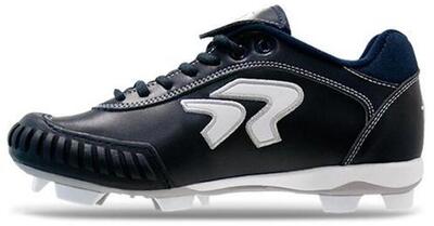 Baseball-Schuhe - Damen - Synthetische Stollen - Nasenschutz (Dunkelblau)