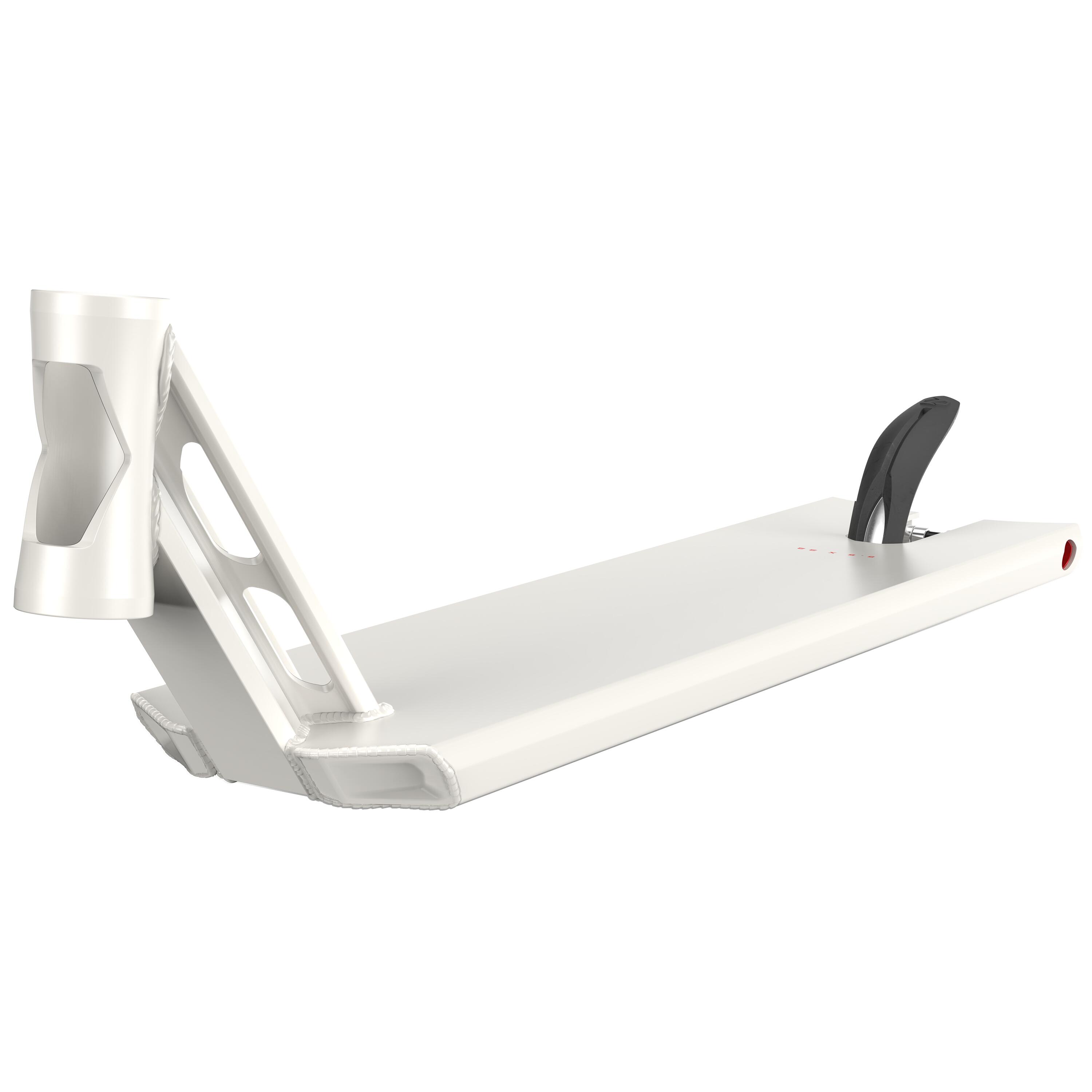 FUZION Deck de Trotinete | Entropy 2.0 5.5 x 22 Embalado | Cor Polished White | Fuzion