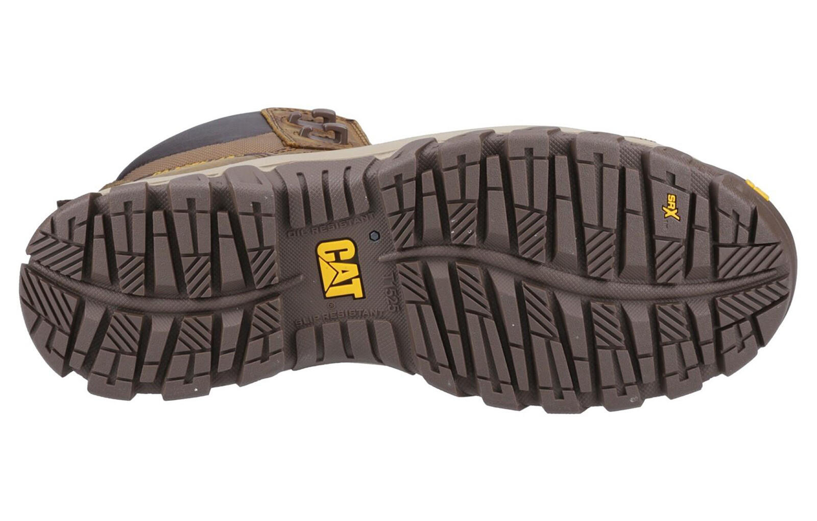 Bottes Baskets Caterpillar Threshold Rebound Trek - Modèle P726211, Cuir Marron, Neuves
