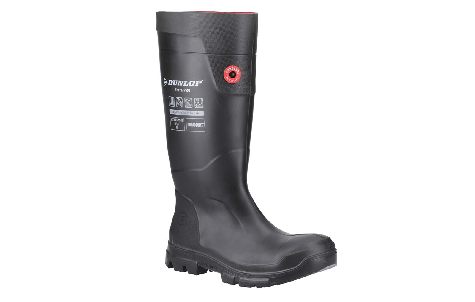 Dunlop TerraPro Full Safety Unisex Wellington Boots 2/5