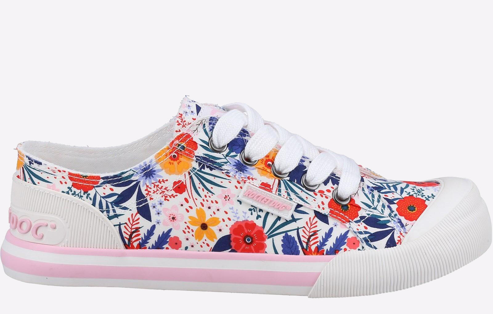 Rocket Dog Jazzin Malden Floral Womens Trainers 1/4