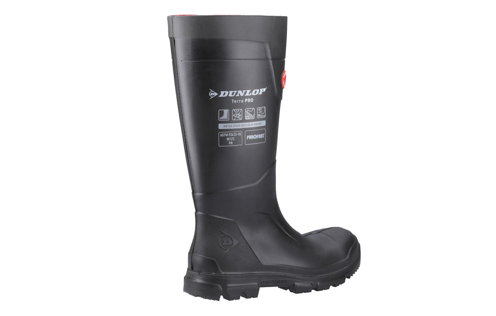 Dunlop TerraPro Full Safety Unisex Wellington Boots 3/5
